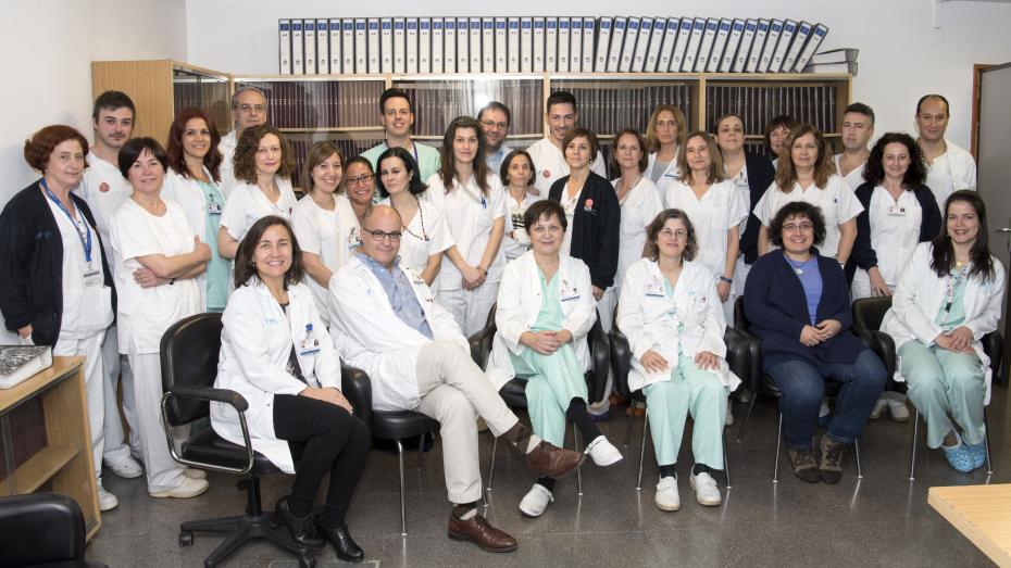 Profesionales del Servicio de Anatomía Patológica
