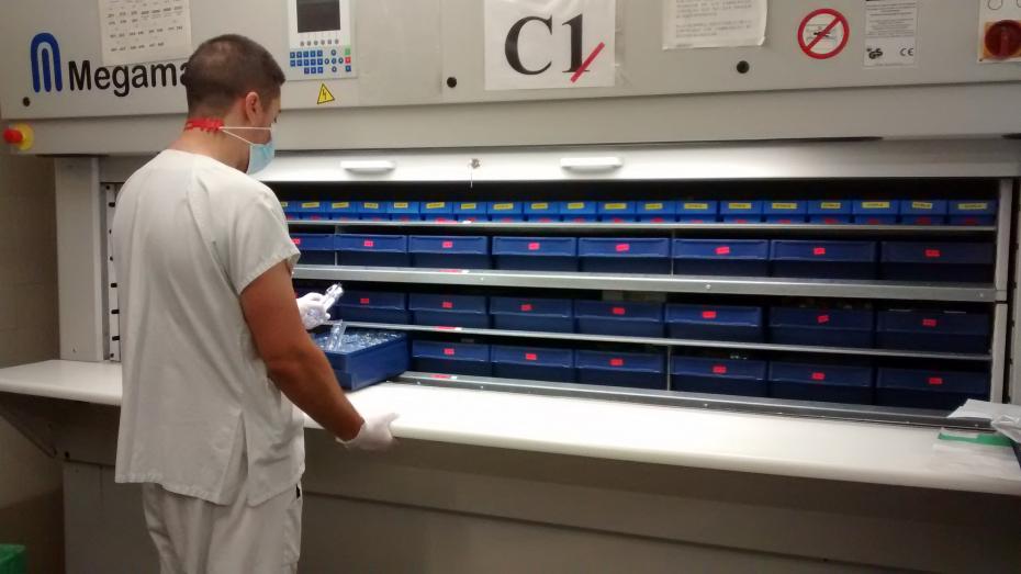 logistica de dispensación y distribución Farmacia HUG