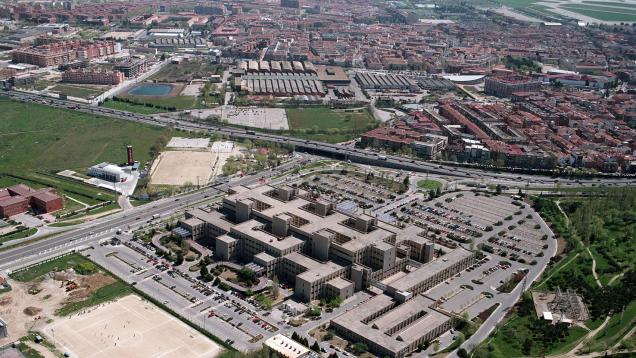 El Hospital de Getafe desde el aire
