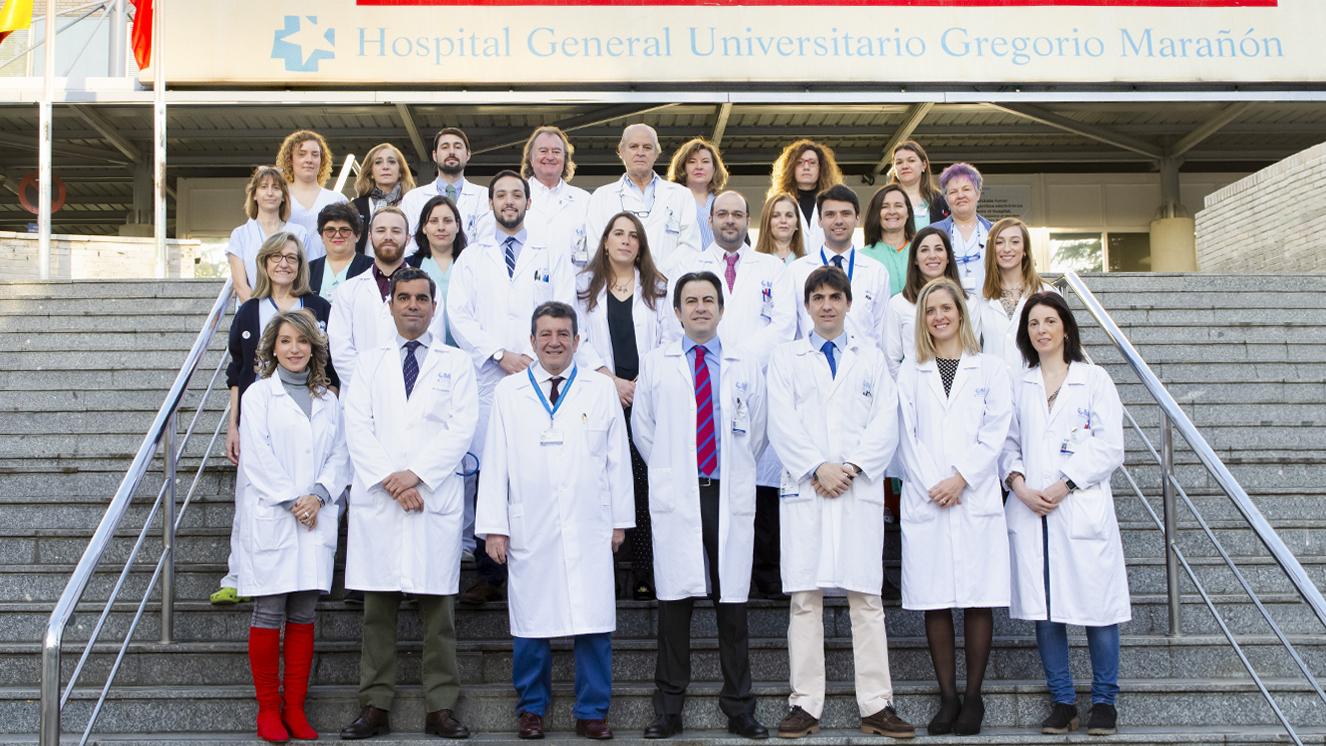 Profesionales del servicio de Cirugía Maxilofacial del Hospital Gregorio Marañón