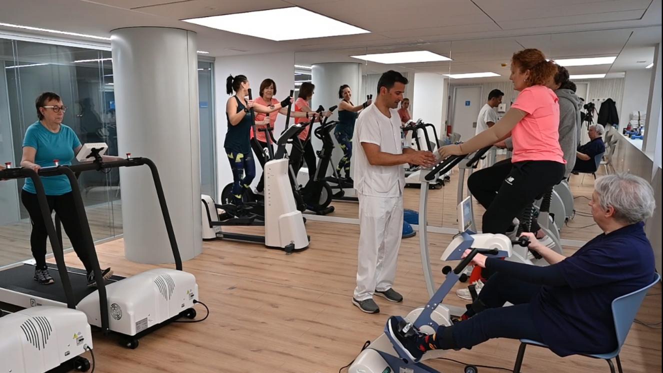 Gimnasio para la rehabilitación