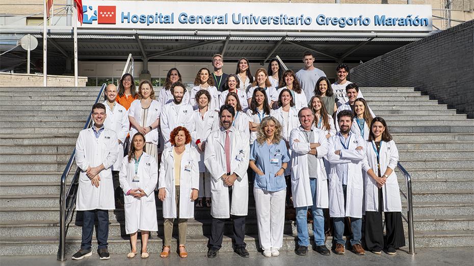 Profesionales del Servicio de Dermatología del Hospital Gregorio Marañón