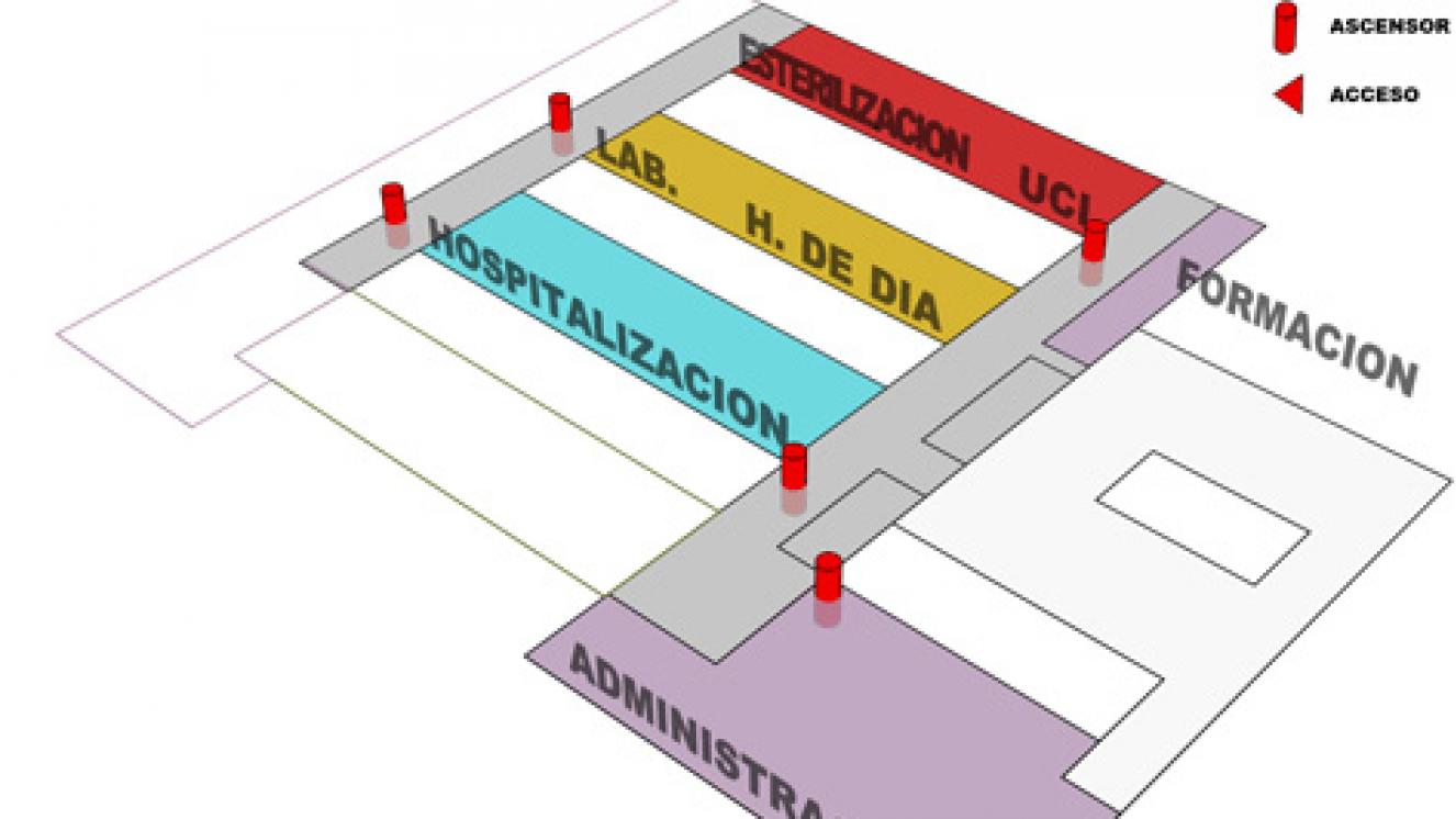 plano de instalaciones de la planta segunda