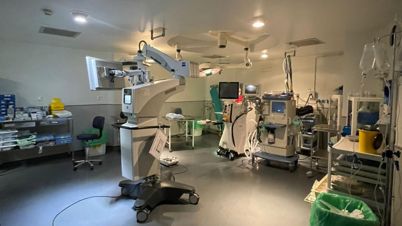 Quirófano Servicio Oftalmología