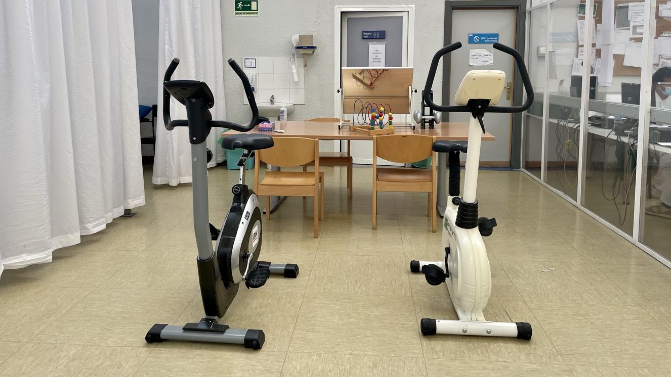 Bicicletas del Servicio de Rehabilitación