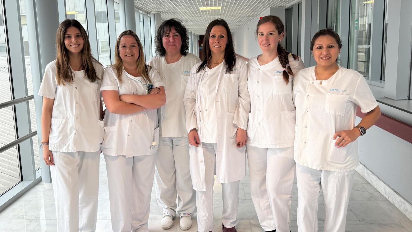 Foto de grupo enfermería