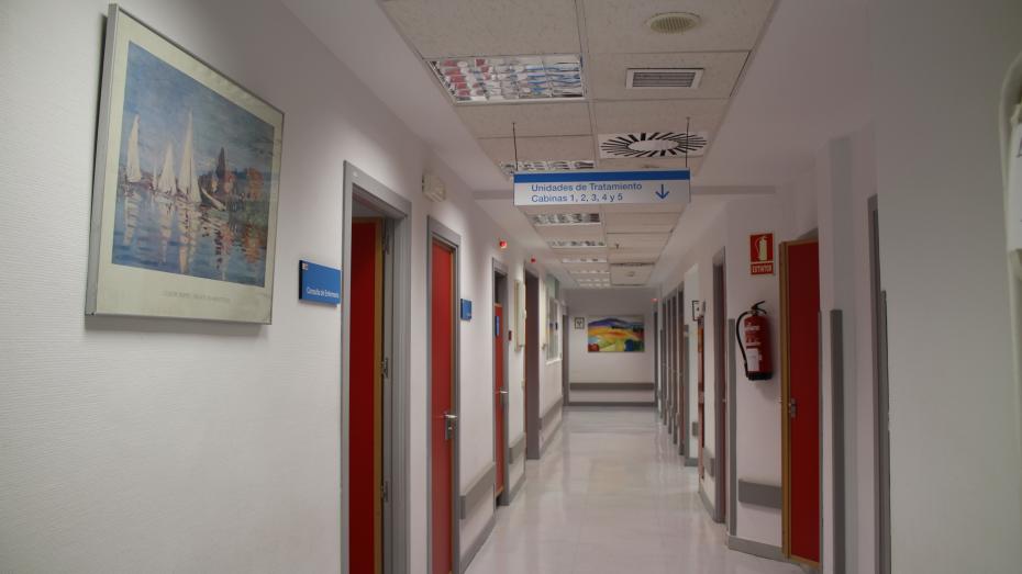 Pasillos Oncología Radioterápica