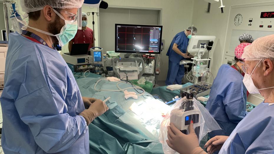 Robot intraoperatorio. Neurocirugía