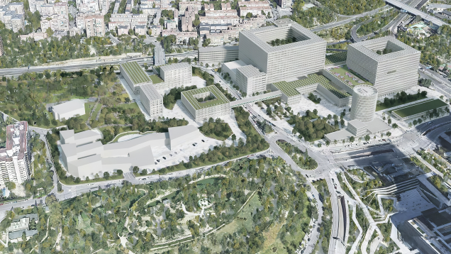 Ciudad de la Salud. Plano general