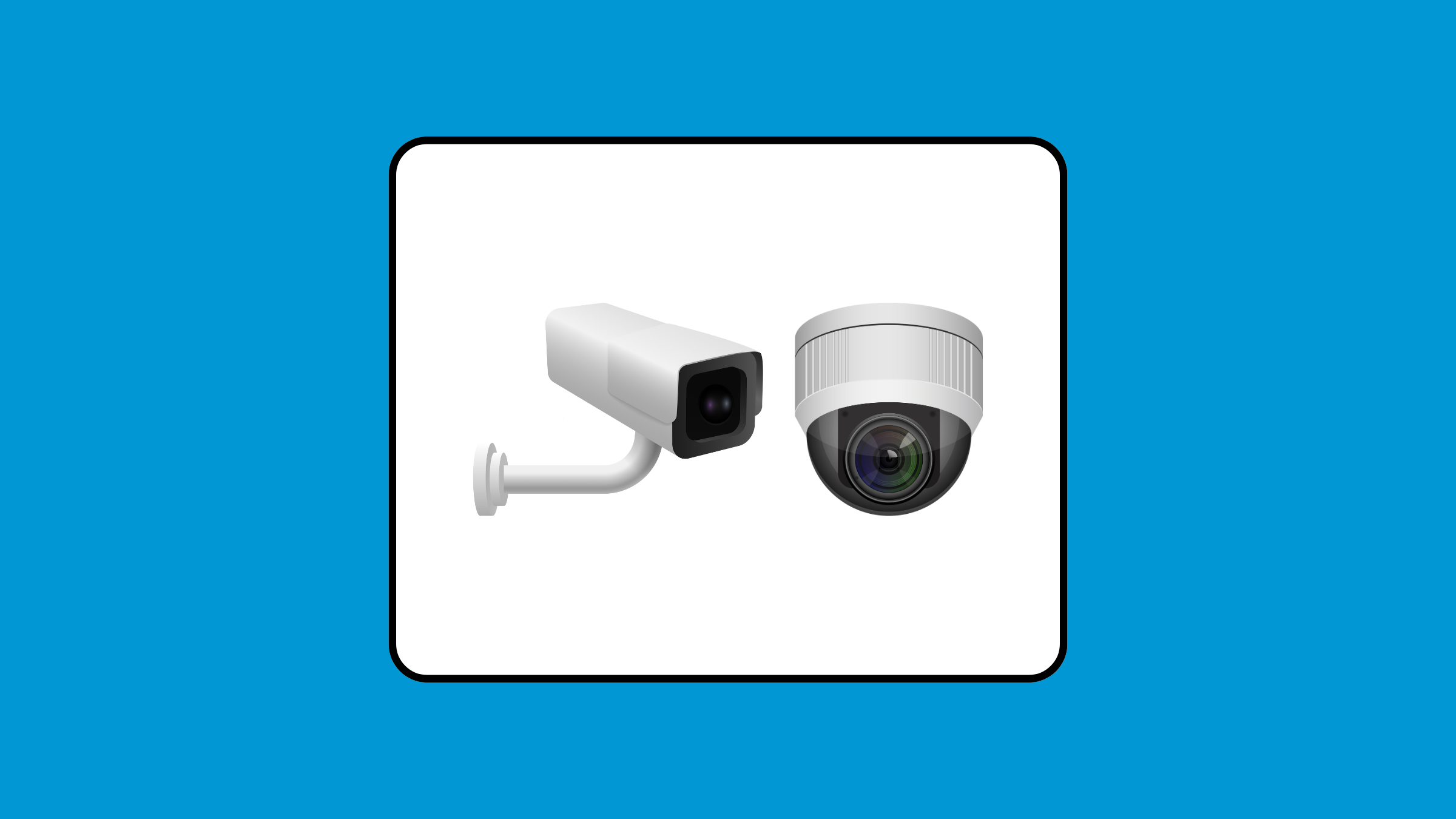 Icono de dos cámaras de videovilancia