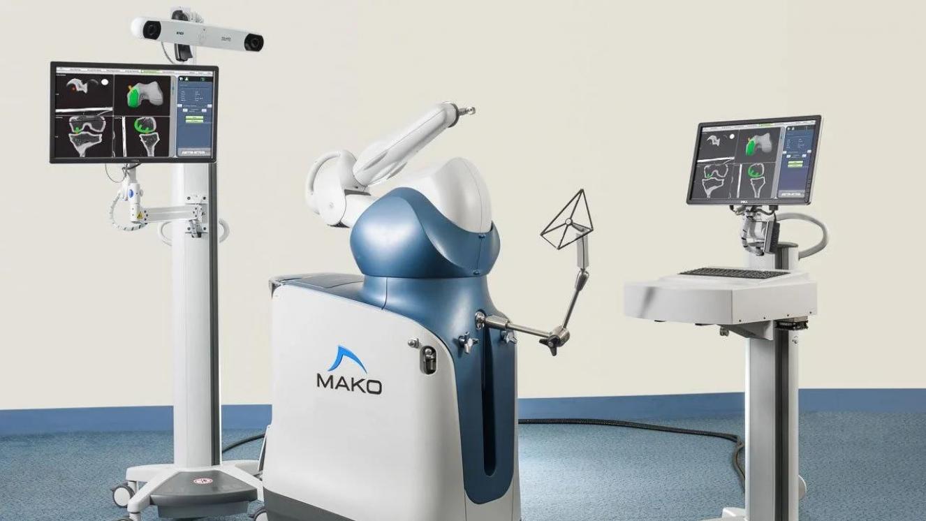 Robot MAKO para cirugía de prótesis articular de Stryker