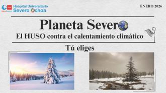 Portada de Planeta Severo de Enero de 2026 del Hospital Universitario Severo Ochoa