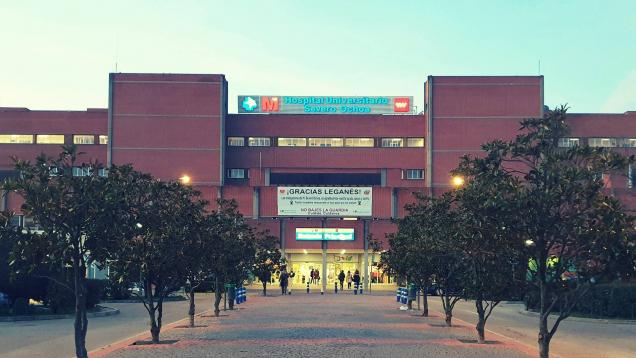 Hospital Severo Ochoa | Entrada principal por Avenida de Orellana