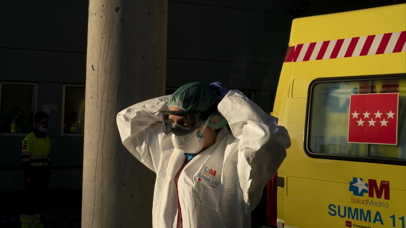 La equipación de protección es fundamental para al seguridad de los profesionales del SUMMA 112