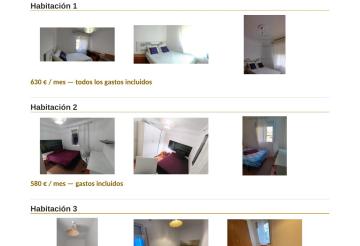 Piso tranquilo para estudiantes 
