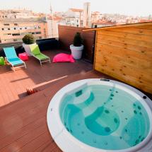 Jacuzzi + Gimnasio
