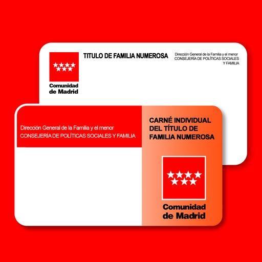 Tarjeta de Familia Numerosa