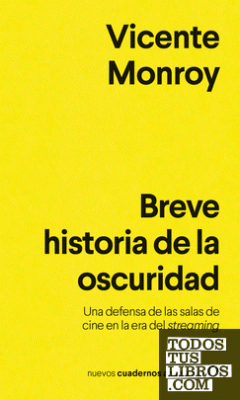 Portada del libro Breve historia de la oscuridad ;