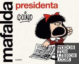 Portada del libro Mafalda presidenta 