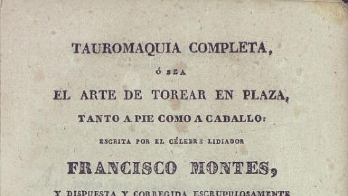 Tauromaquia completa de Francisco Montes 2