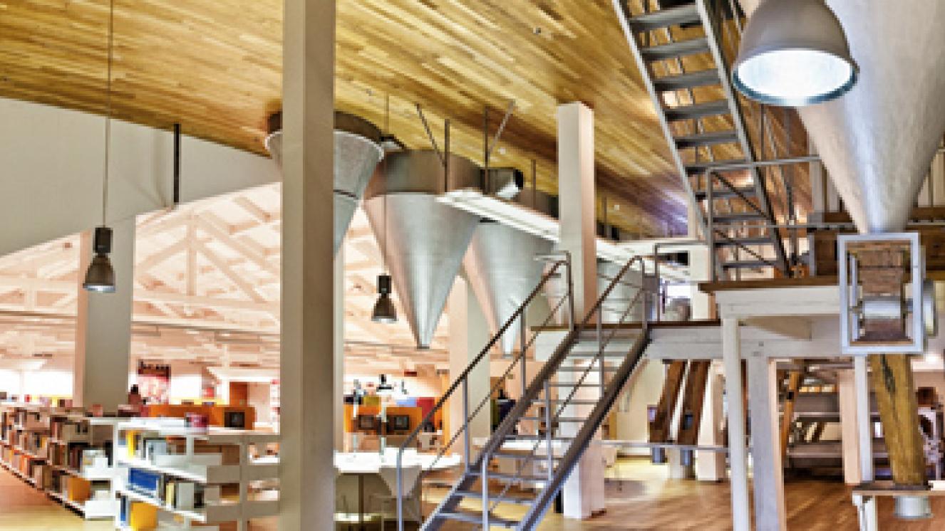 Biblioteca Regional de Madrid. Tercera planta