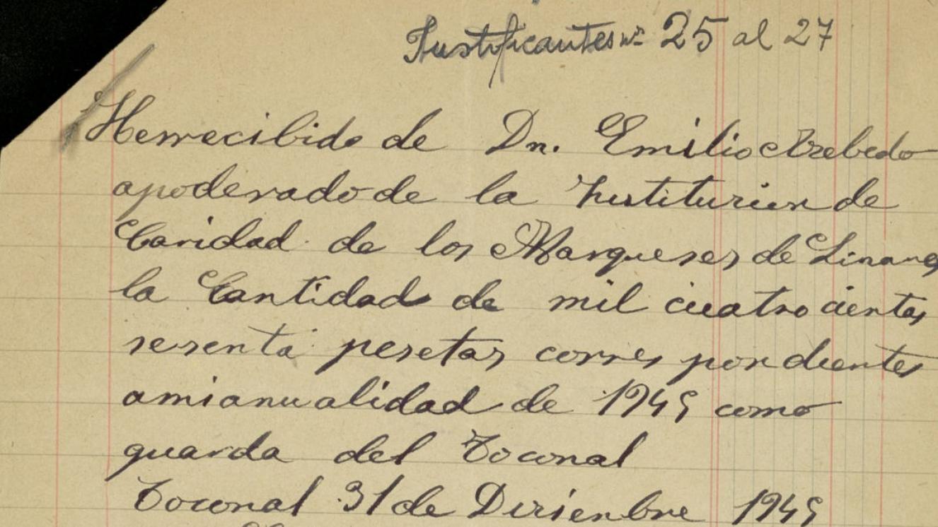 Detalle de documento de administración del patrimonio