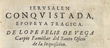 Jerusalen Conquistada_Lope de Vega