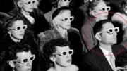 Espectadores con gafas de sol