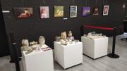 Fotografía de la exposición de pintura 
