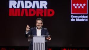 La Comunidad de Madrid participa en la creación de Radar Madrid, un mercado musical internacional para promover el talento español El consejero De Paco Serrano en la presentación de este nuevo evento cultural para la región
