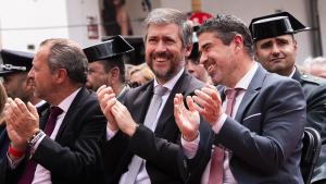 La Comunidad de Madrid participa en el primer izado de la bandera oficial de Valdemoro El consejero García Martín en el primer izado de la bandera oficial de Valdemoro