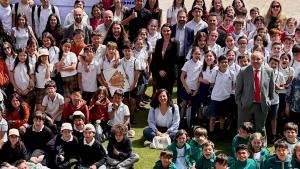 La consejera de Educación, Ciencia y Universidades en la entrega de los premios a los centros ganadores