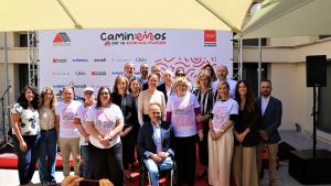 La consejera Dávila en la V Edición de la campaña CaminEMos por la Esclerosis Múltiple