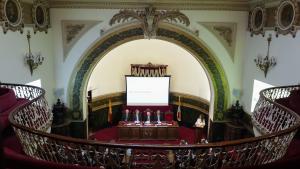 La sanidad pública madrileña suma 14.600 investigadores con un aumento del 18% en la inversión pública dedicada a estos proyectos La consejera Matute en la entrega del Premio Eugenio Rodríguez Pascual