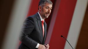 El portavoz de la Comunidad de Madrid atiende a los medios de comunicación desde la Real Casa de Correos
