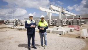 La Comunidad de Madrid conectará en junio las futuras estaciones de Comillas y Madrid Río con el avance de Mayrit en la ampliación de la L11 de Metro El consejero Rodrigo en las instalaciones de Noblejas