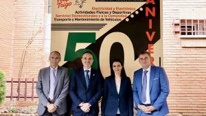 La consejera de Educación, Ciencia y Universidades en el IES Felipe Trigo