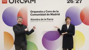 La Orquesta y Coro de la Comunidad de Madrid nutrirá su temporada 2026/2027 de artistas internacionales en un diálogo entre tradición y contemporaneidad El consejero Mariano de Paco Serrano en la presentación de la nueva temporada de la ORCAM