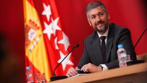 El consejero García Martín en rueda de prensa