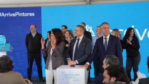 El consejero Rodrigo en la base operativa de la empresa Arriva