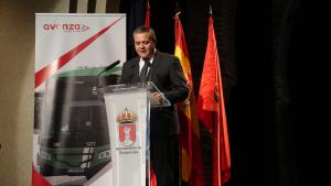 El consejero Rodrigo en la entrega de los Premios Avanza por la Sierra