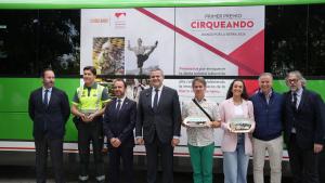 El consejero Rodrigo en la entrega de los Premios Avanza por la Sierra