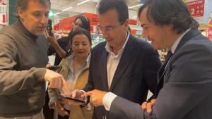 El viceconsejero Rafael García durante la presentación de la tecnología 