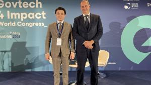 El consejero López-Valverde en el foro GovTech 4 Impact World Congress