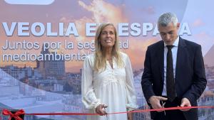 La consejera Rocío Albert en la entrega de los distintivos Madrid Excelente