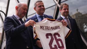 La Comunidad de Madrid pondrá en circulación un tren especial de Metro dedicado a la Selección Española de fútbol con motivo del Mundial 2026 El consejero Rodrigo en un andén de Metro de Madrid