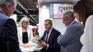 El consejero Rodrigo en la inauguración de SIMA