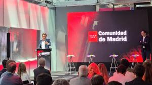 El director general de Deportes Alberto Tomé en la presentación de la quinta edición del torneo Premier Pádel P1