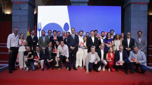 El consejero De Paco Serrano en los Premios de la Academia Madrileña de Gastronomía