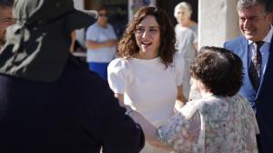 La presidenta Isabel Díaz Ayuso en Colmenar de Oreja